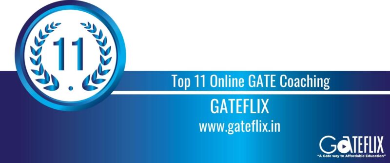Rank 11 Top 11 Online GATE coaching