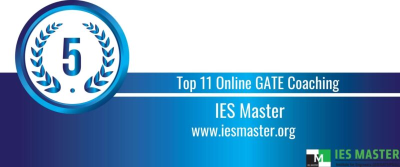 Rank 5 Top 11 Online GATE coaching