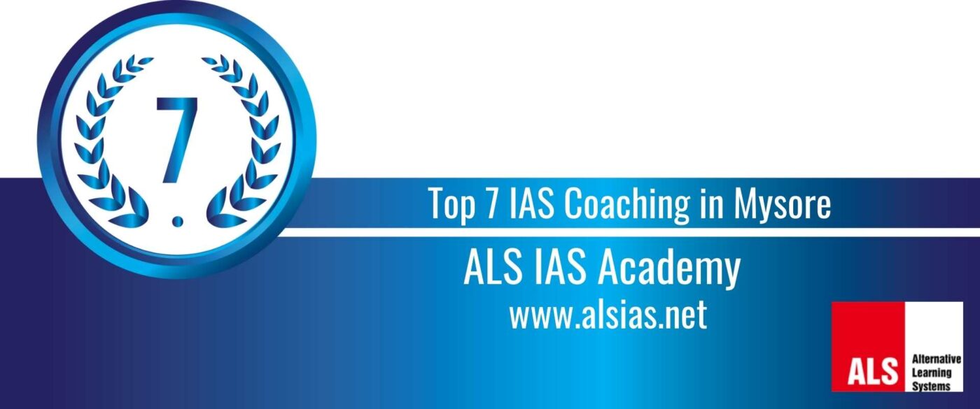 Rank 7 Top 7 ias coaching in Mysore