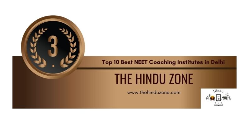 Rank 3.Best NEET Coaching in Delhi