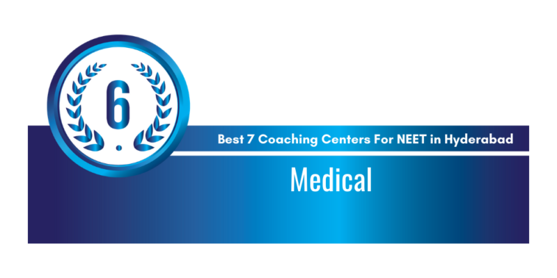 Rank 6 in the List of Best Coaching Centers in Hyderabad for NEET
