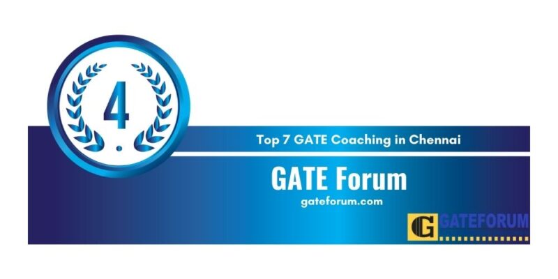 4 GATE Coaching in Chennai