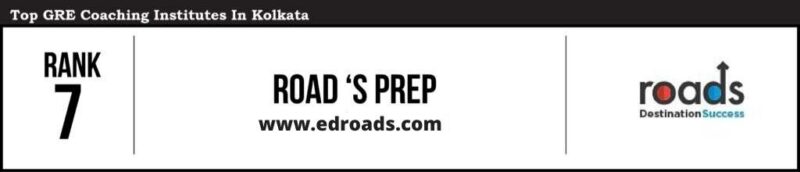 RANK 7 GRE Coaching in Kolkata