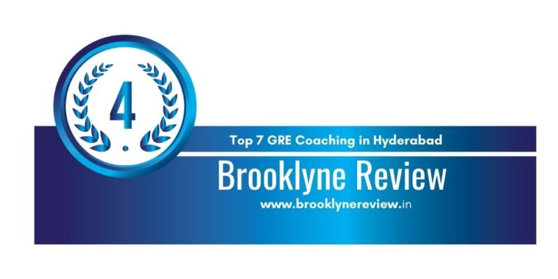 Rank 4 in 7 GRE Coaching in Hyderabad
