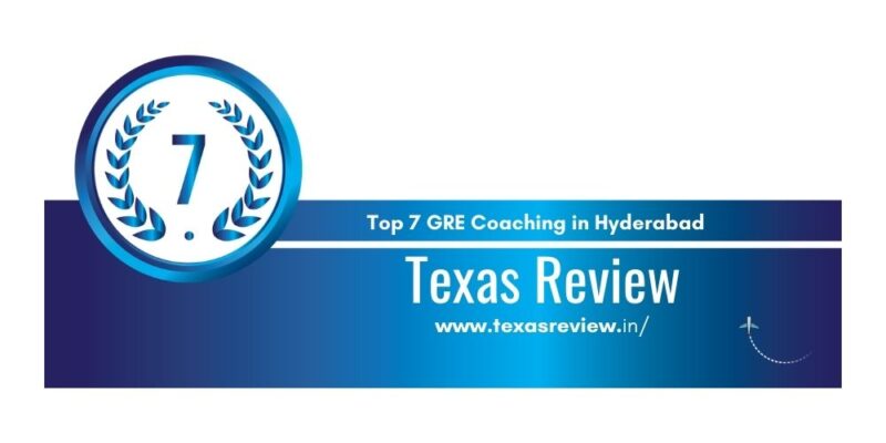 Rank 7 in 7 GRE Coaching centers in Hyderabad
