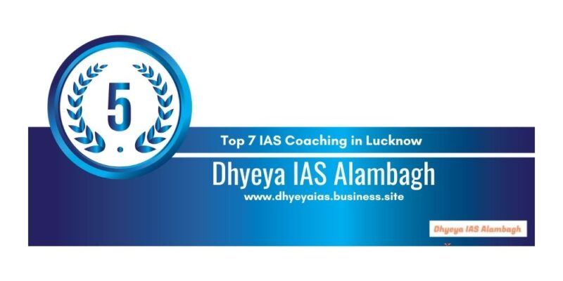 IAS Coaching In Lucknow Rank 5