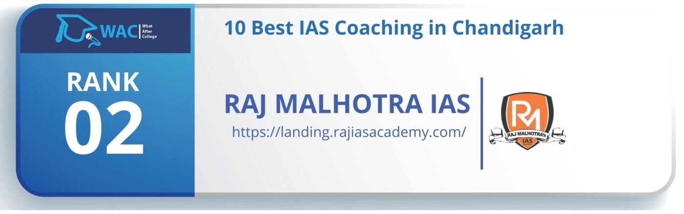IAS Coaching in chandigarh RANK 2