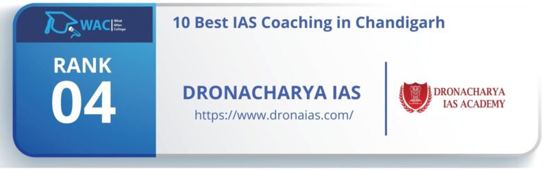 IAS Coaching in chandigarh RANK 4