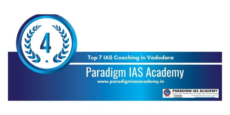 RANK 4 UPSC Coaching in Vadodara