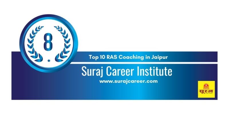 RAS coaching in Jaipur Rank 8