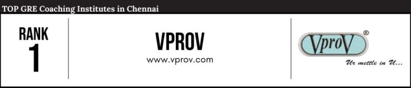 Rank 1 GRE Coaching in Chennai