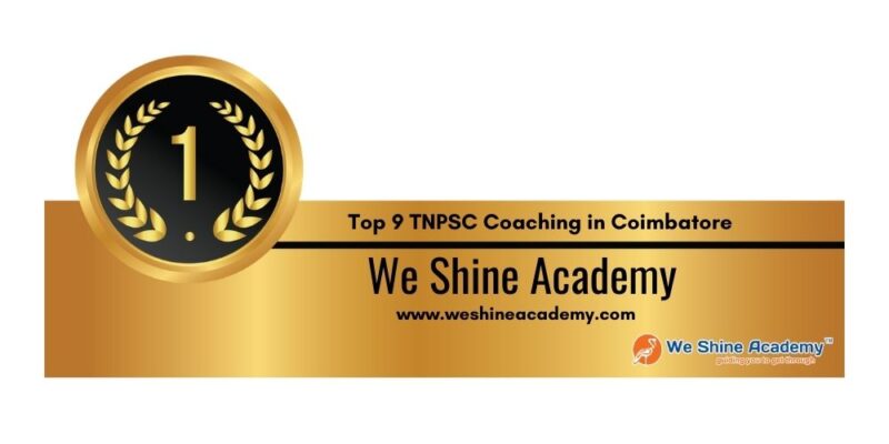 Rank 1 TNPSC Coaching in Coimbatore