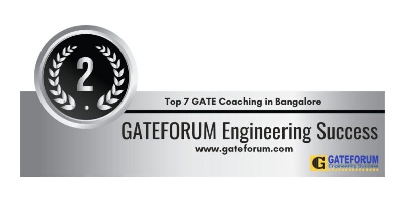 Rank 2 GATE Coaching in Bangalore