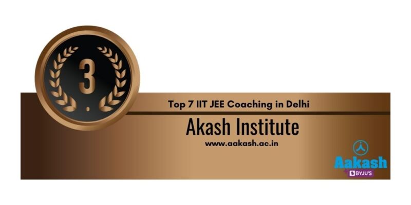 IIT JEE Coaching in Delhi Rank 3