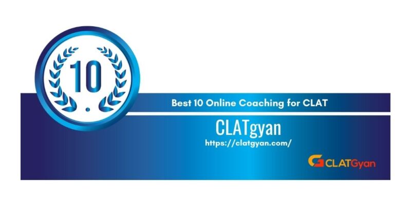 Rank 10 Online CLAT Coaching