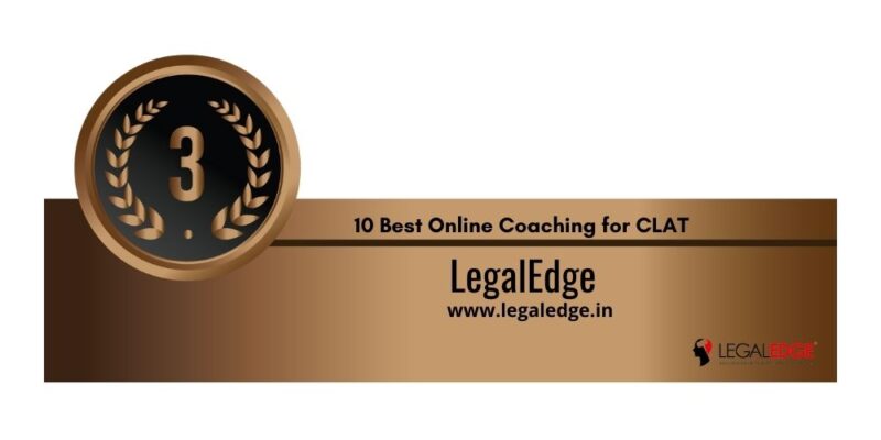 Rank 3 online coaching for clat