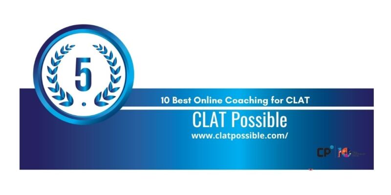 Rank 5 online coaching for clat