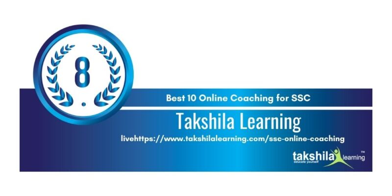 Rank 8 online ssc cgl coaching