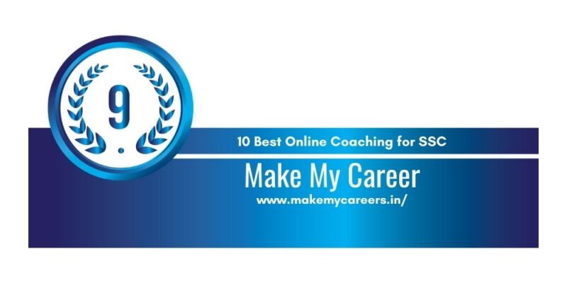 Rank 9 online coaching for ssc