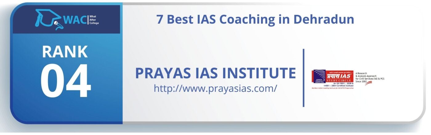 7 Best IAS Coaching in Dehradun rank 4