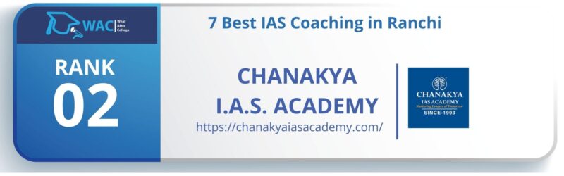 7 Best IAS Coaching in Ranchi rank 2
