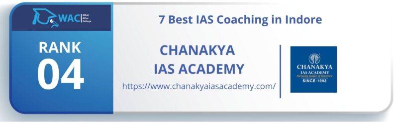 IAS Coaching in Indore rank 4