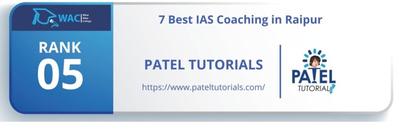 IAS Coaching in Raipur RANK 5