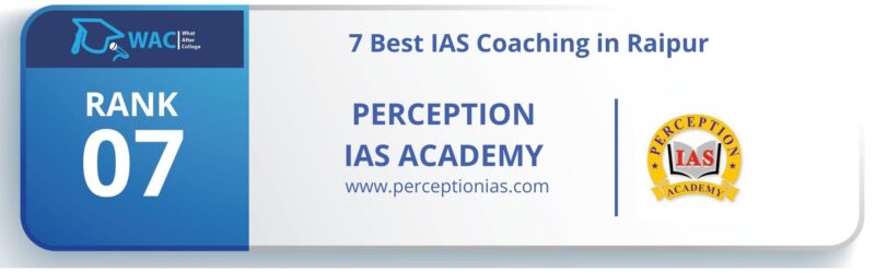 IAS Coaching in Raipur RANK 7