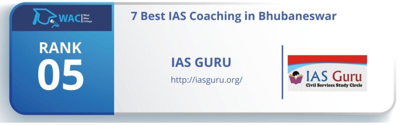 7 Best IAS Coaching in Bhubaneswar rank 5