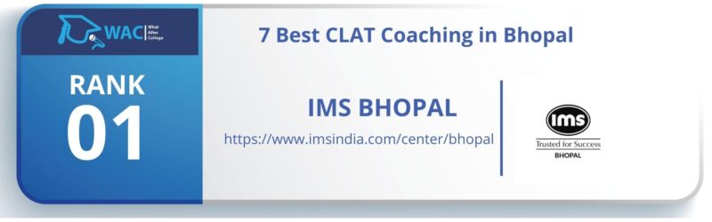 CLAT Coaching in Bhopal RANK 1 _