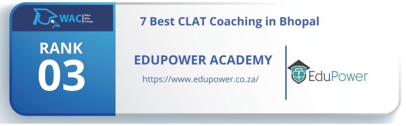 CLAT Coaching in Bhopal RANK 3