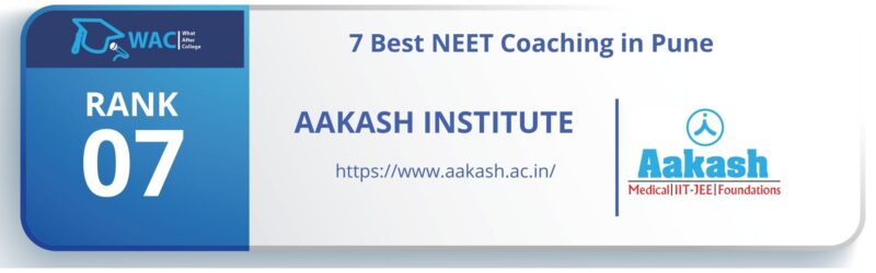 NEET CLASSES IN PUNE RANK 6