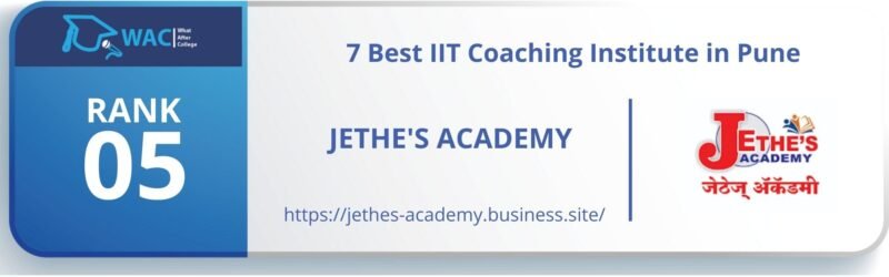 best iit coaching in pune