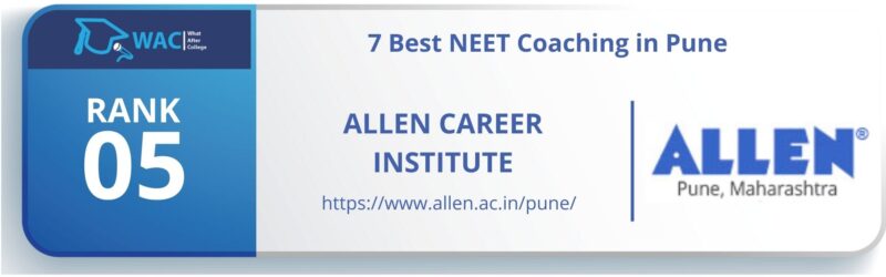 Rank 5: Allen Career Institute