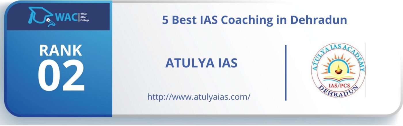 Rank 2: Atulya IAS