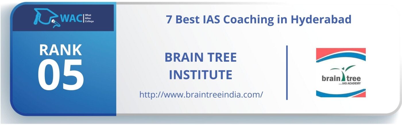 7Best IAS Coaching in Hyderabad Rank 5 Brain Tree Institute In Hyderabad