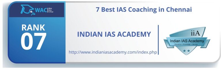 7 Best IAS Coaching In Chennai | 7 Best IAS Academy In Chennai