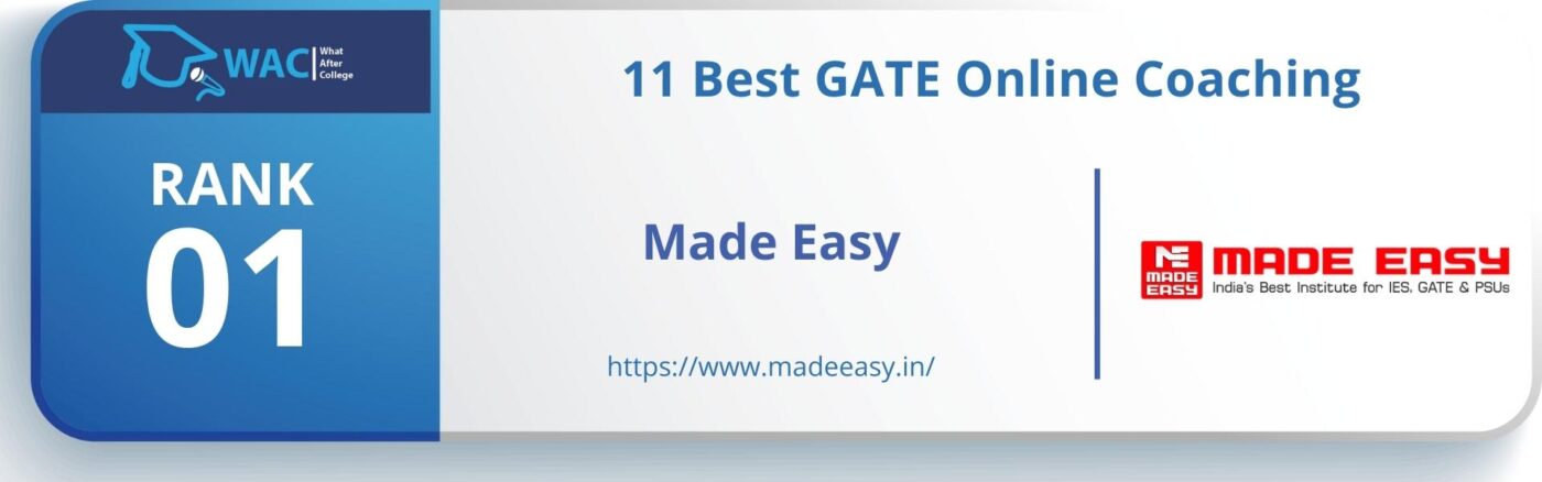 best online coaching for gate