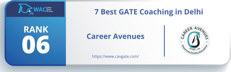 Rank 6: GATE Coaching In Delhi