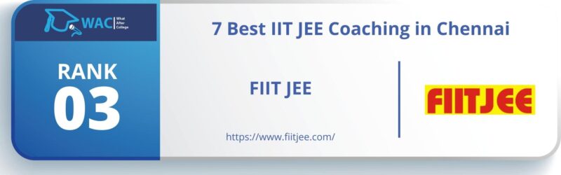 coaching for IIT JEE in Chennai