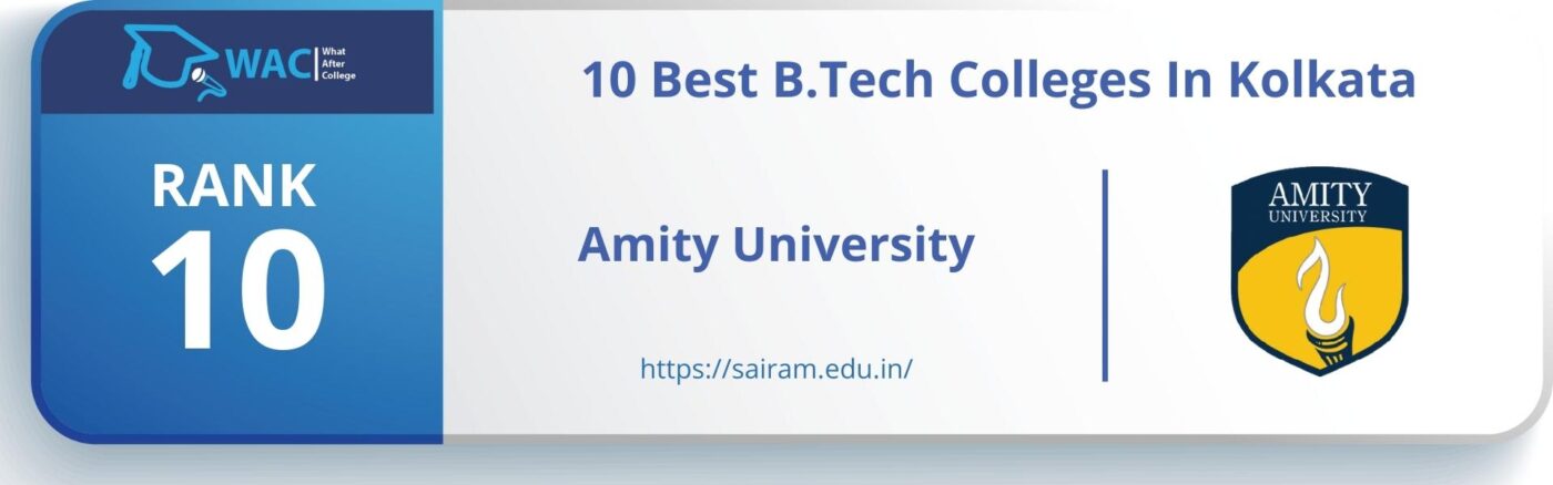 Rank: 10 Amity University