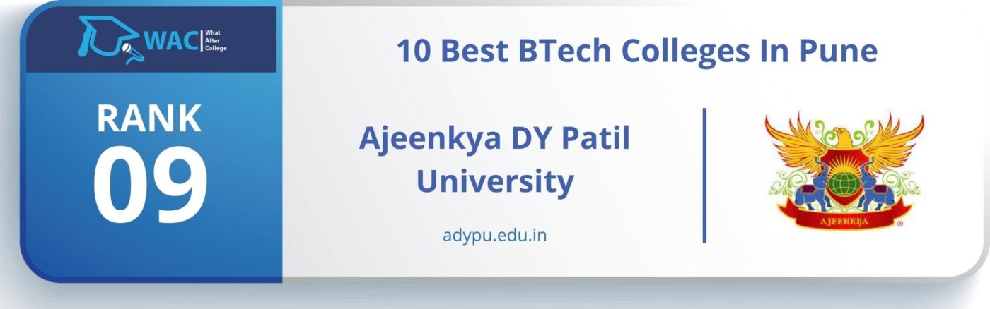 Rank: 9 Ajeenkya DY Patil University