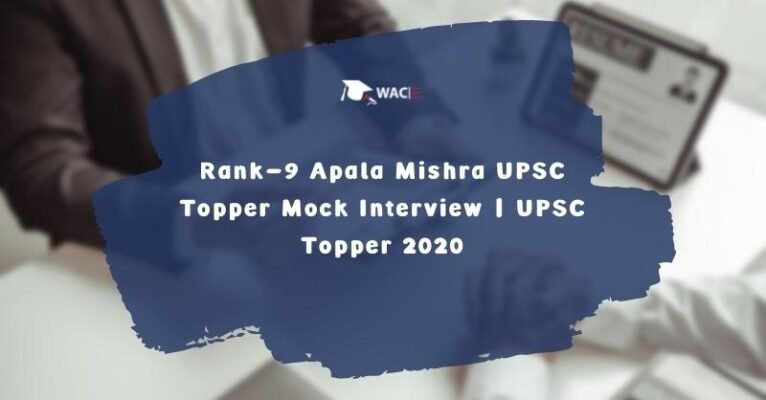 Apala Mishra UPSC | UPSC Topper 2020