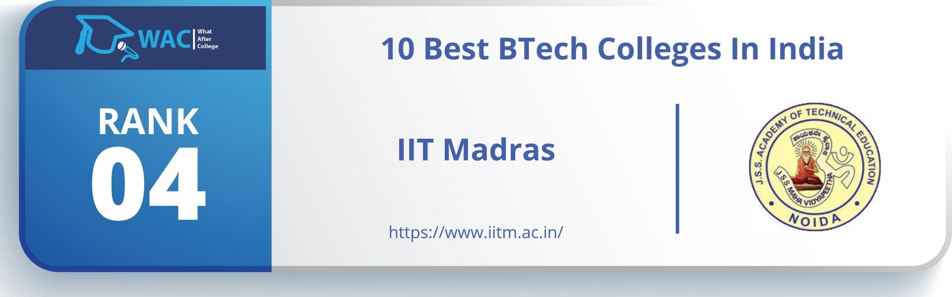 10 Best BTech Colleges In India | Top 10 BTech Colleges In India