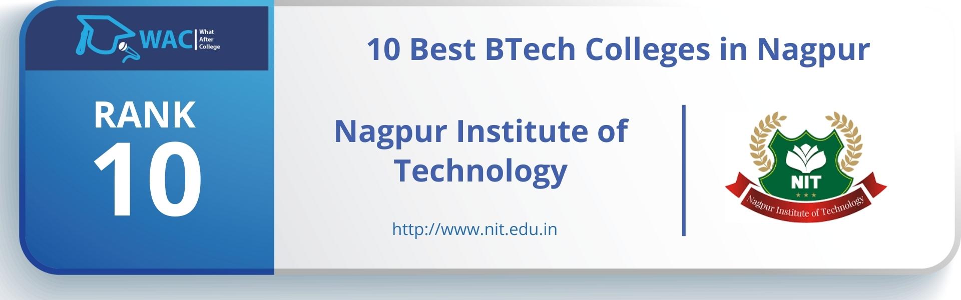 10 Best BTech Colleges In Nagpur With Contact & Fees Details