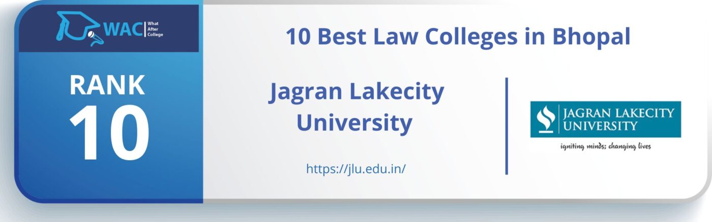 Rank: 10 Jagran Lakecity University 