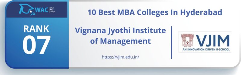 Rank 7: Vignana Jyothi Institute of Management
