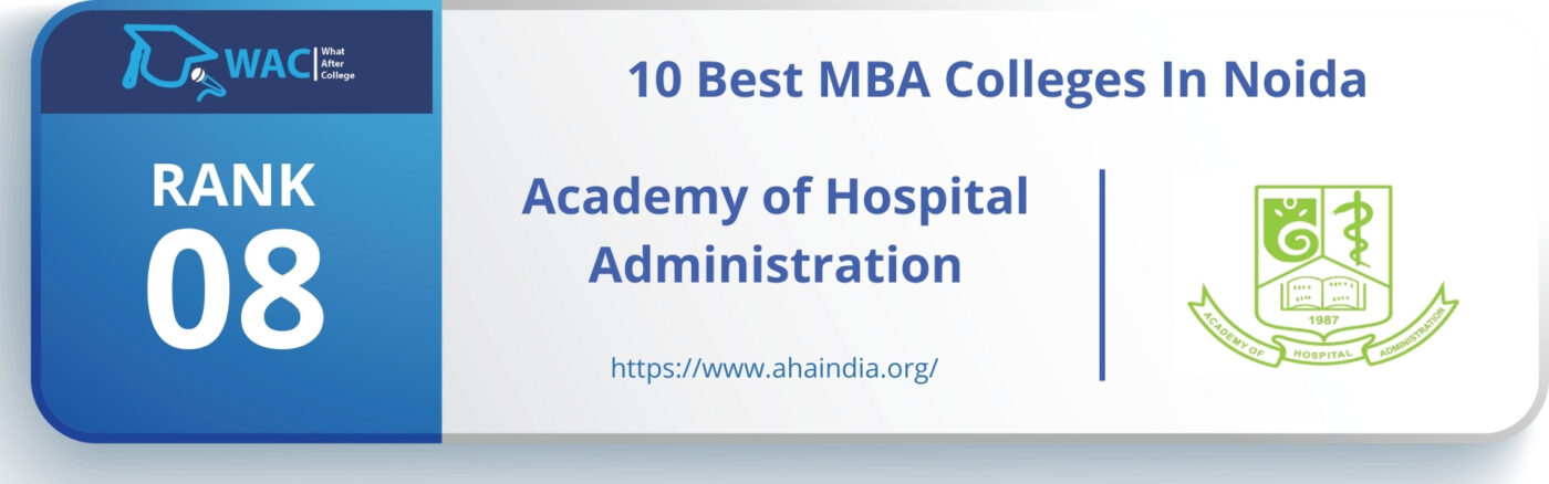 Rank: 8 Academy of Hospital Administration