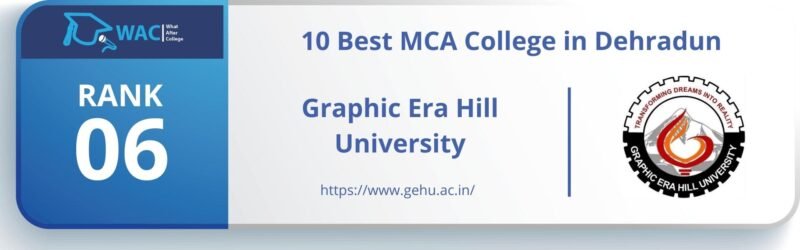 best mca college in dehradun