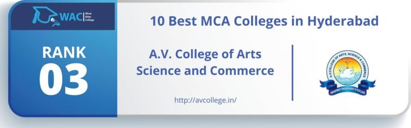 MCA Colleges in Hyderabad